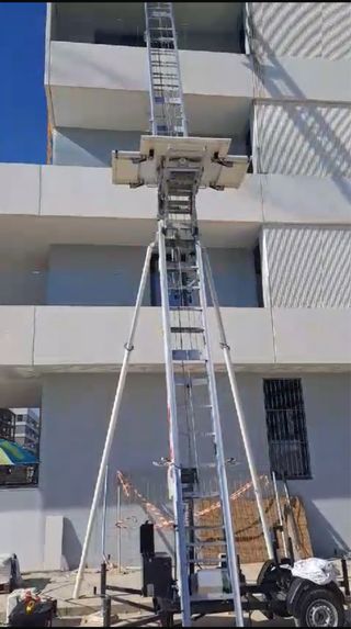 alquiler Elevador de Mudanzas - Obra