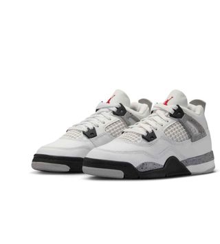 Jordan 4 Retro - Blancas/Grises Talla 35
