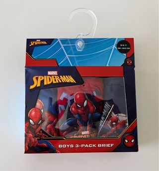 Calzoncillos Spiderman Niño 3-4 años