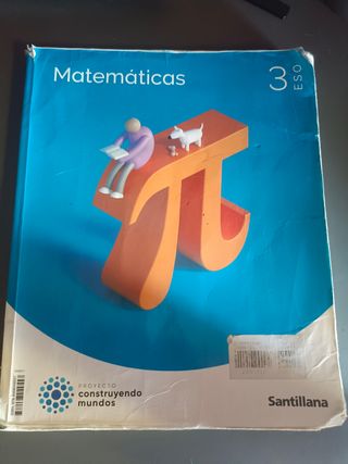 MATEMATICAS 3 ESO CONSTRUYENDO MUNDOS