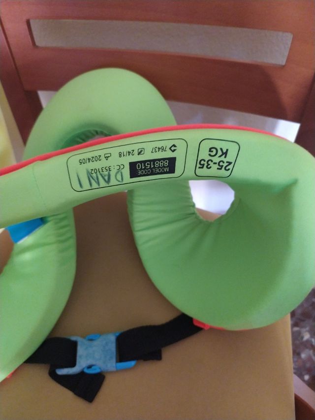 Chaleco salvavidas niño -de 25/a 35 kilos