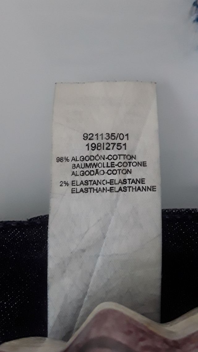 Falda vaquera L - Azul