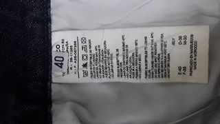 Falda vaquera L - Azul