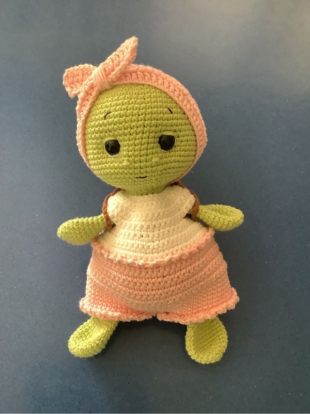 Manta+Muñecos+Sonajero Bebé Crochet