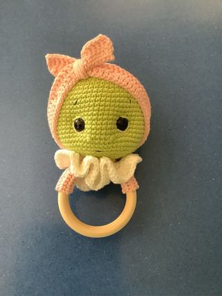 Manta+Muñecos+Sonajero Bebé Crochet