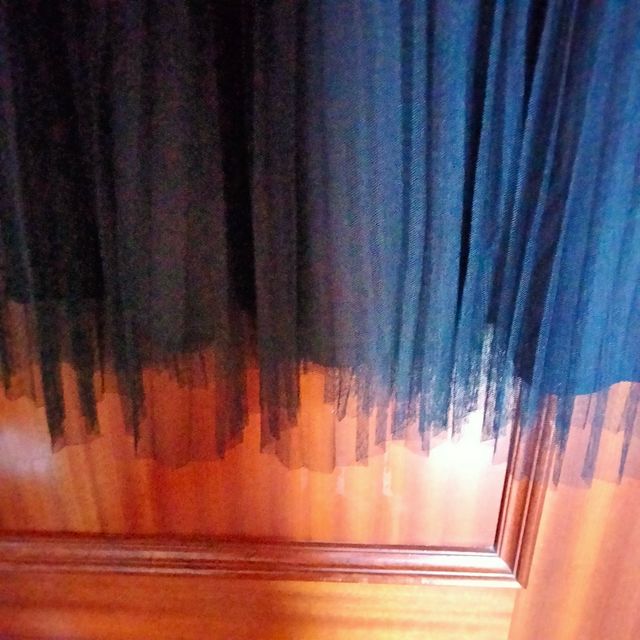 Vestido negro terciopelo