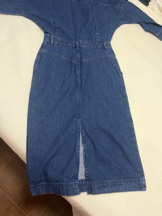 Vestido vaquero Zara 