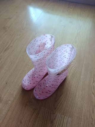 Botas Minnie Mouse rosa