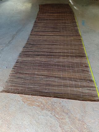 Valla mimbre 5m x 1.5m Marrón