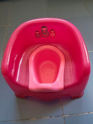Orinal infantil rosa