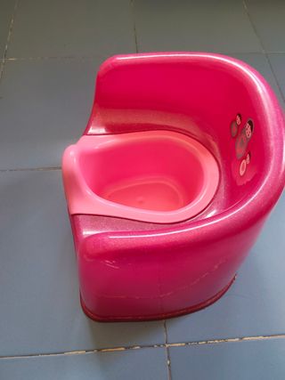 Orinal infantil rosa