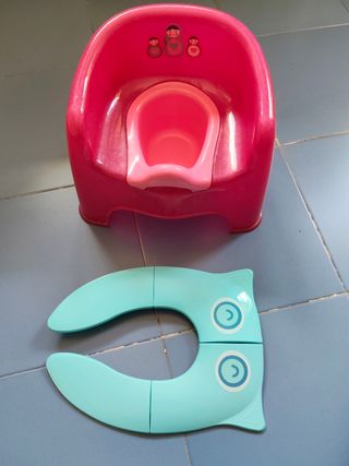 Orinal infantil rosa