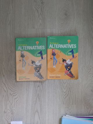 Libros de  Inglés 1 ESO burlington books.
