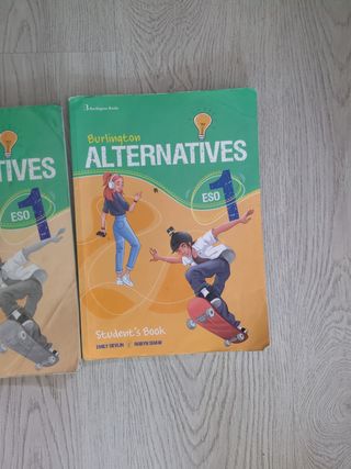Libros de  Inglés 1 ESO burlington books.