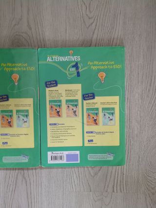 Libros de  Inglés 1 ESO burlington books.