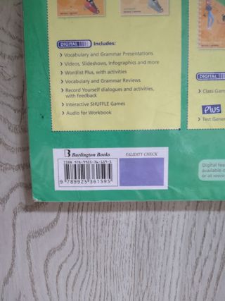 Libros de  Inglés 1 ESO burlington books.