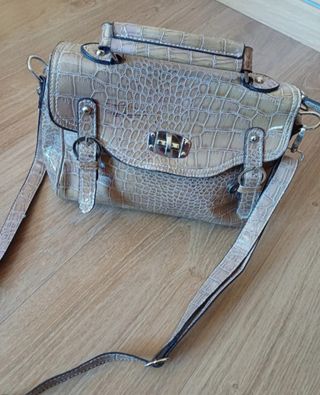 Bolso bandolera marrón