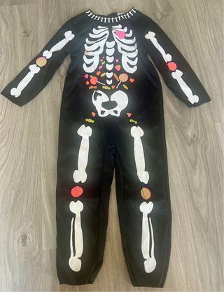Disfraz esqueleto Halloween infantil 