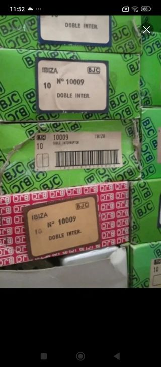 Mecanismos eléctricos BJC liquidación 