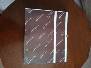 Quadro colore argento con specchio