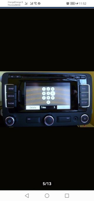 Código Desbloqueo Radio VW Seat Skoda