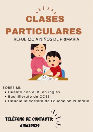 Ofrezco clases particulares en dos hermanas