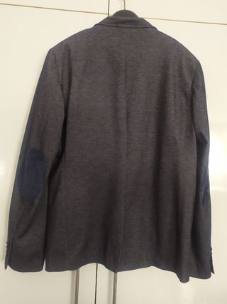 Blazer Pull&Bear Hombre XL Gris