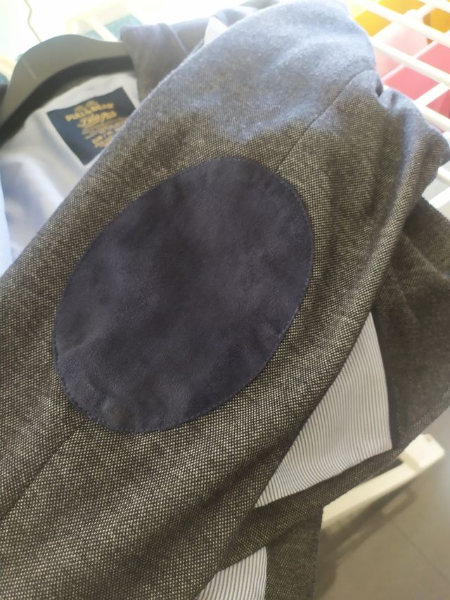 Blazer Pull&Bear Hombre XL Gris