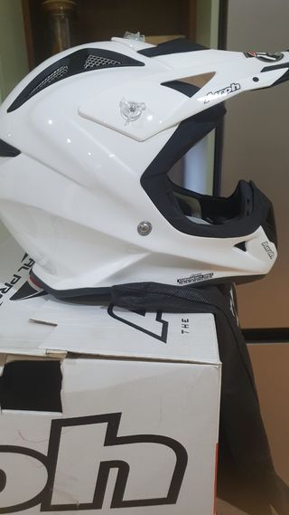 Casco Motocross Airoh blanco