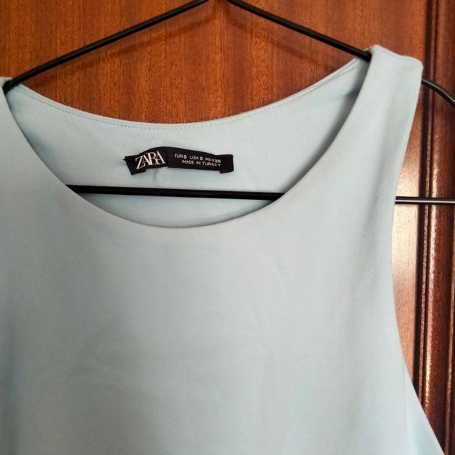 Body Zara azul celeste