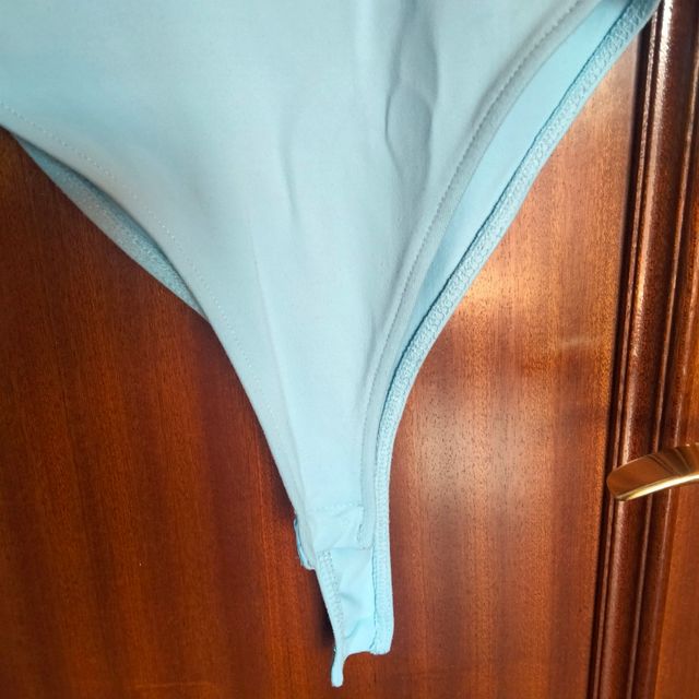 Body Zara azul celeste