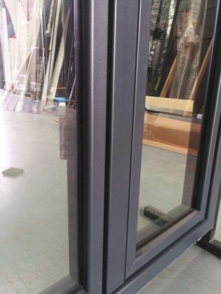 Ventana PVC Gris 7016 mate