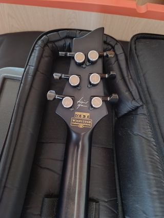 Schecter KM6 white MK1
