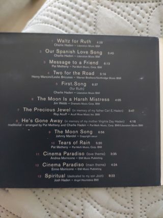 CD Charlie Haden & Pat Metheny - Beyond the Missou