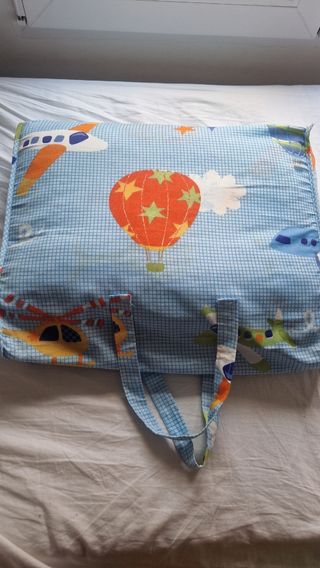 Colcha infantil azul