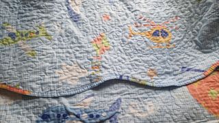 Colcha infantil azul