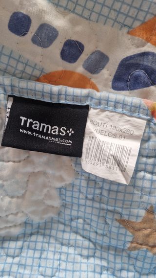 Colcha infantil azul