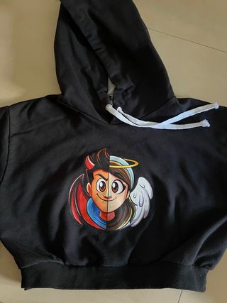 Sudadera original negra ARTA para niña, como nuevo