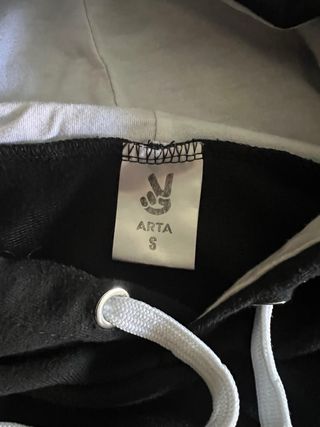 Sudadera original negra ARTA para niña, como nuevo
