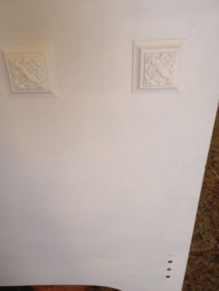 Cabecero blanco madera - Dormitorio
