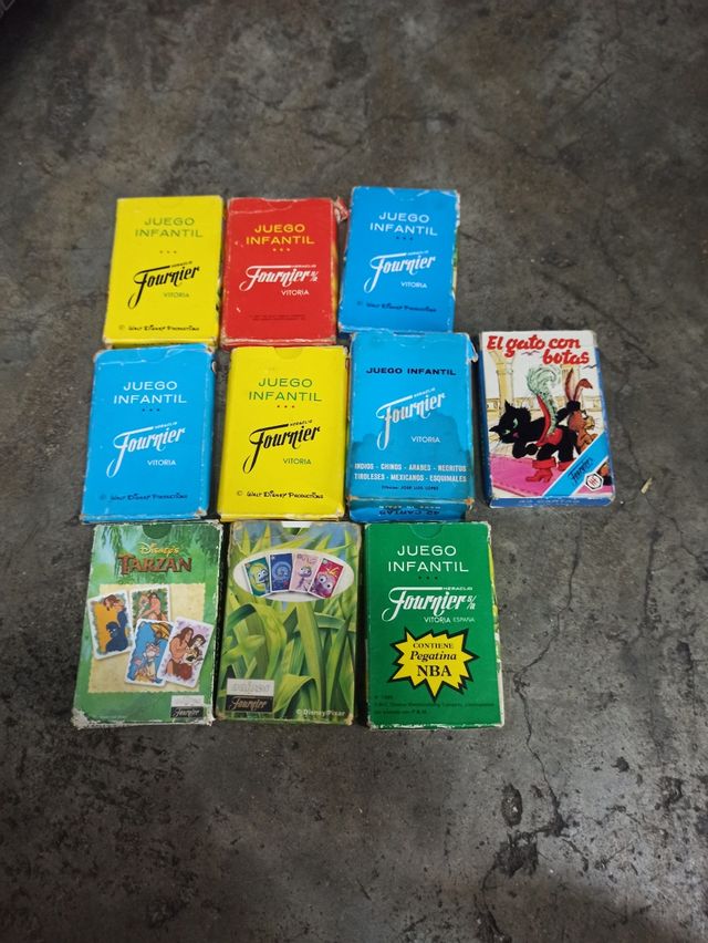 Cartas Fournier Disney - 10 cajas