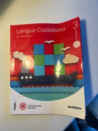 lengua castellana 3 tercer trimestre
santillana