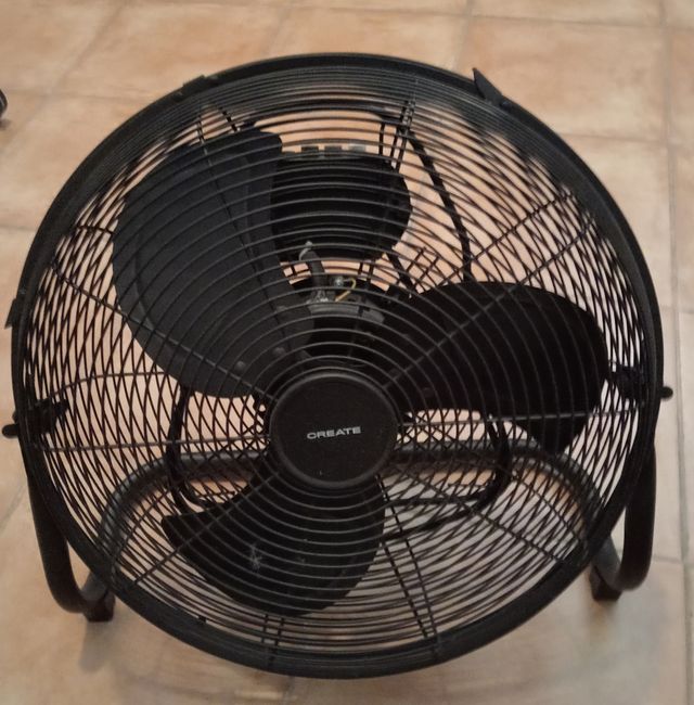 Ventilador CREATE - Negro