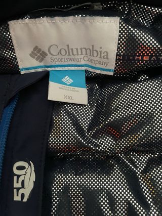 Chaqueta Columbia azul