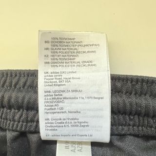 Adidas Pantaloncini Neri