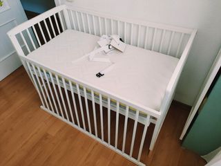Cuna colecho madera blanca