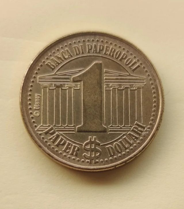 MONETA 1 DOLLARO DISNEY