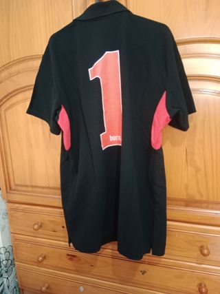 Polo Burn negro - Talla L
