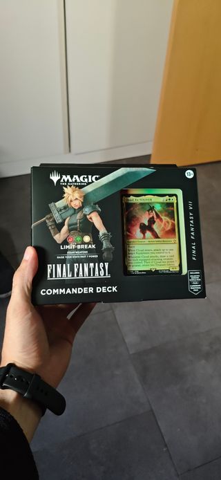 Mazo de Commander FFVII Cloud