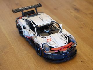 Porsche 911 tipo Lego: Maqueta montada